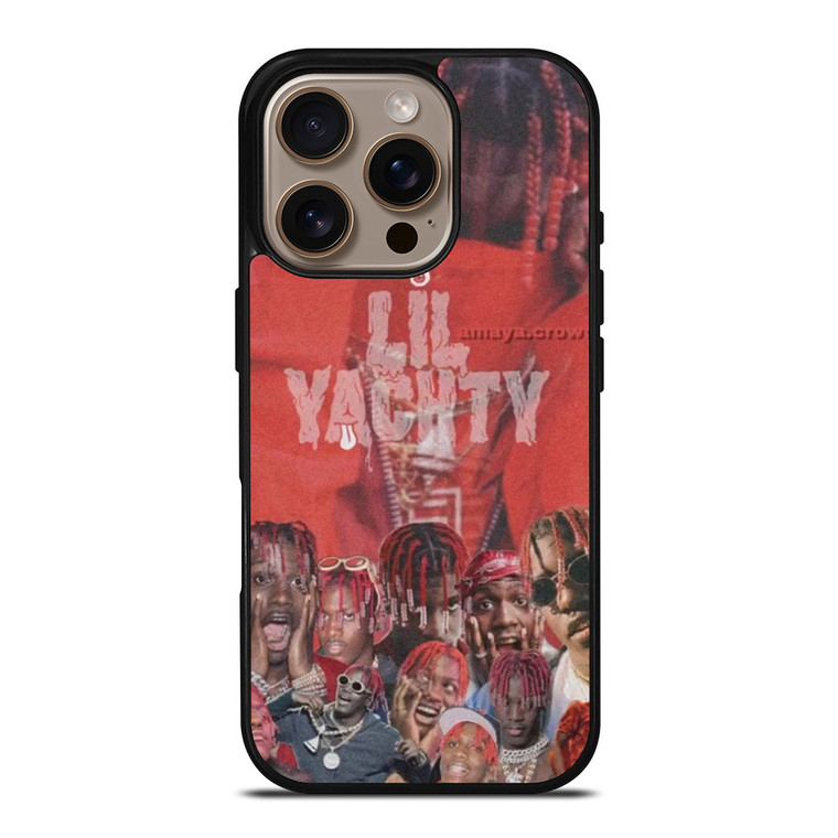 LIL YACHTY RAPPER COLLAGE iPhone 16 Pro Case Cover