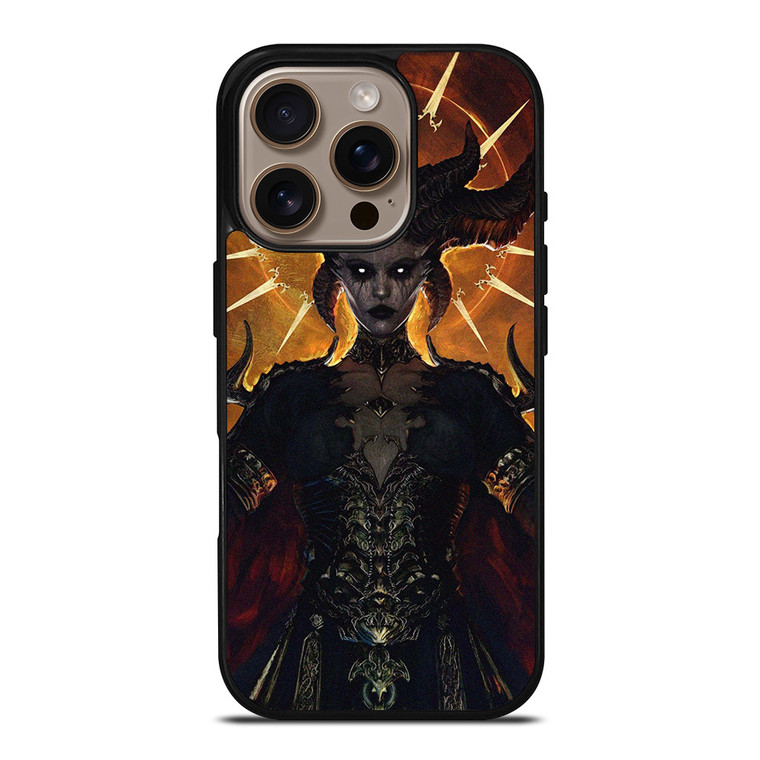 LILITH DIABLO 4 GAMES iPhone 16 Pro Case Cover