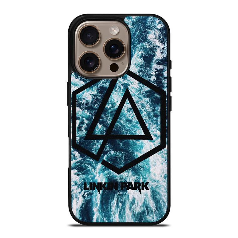 LINKIN PARK ROCK WAVES LOGO iPhone 16 Pro Case Cover