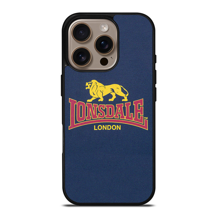 LONSDALE LONDON BOXING LOGO iPhone 16 Pro Case Cover