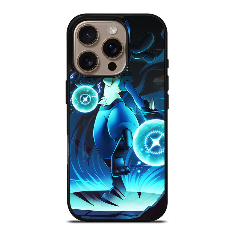 LUCARIO POKEMON GAMES iPhone 16 Pro Case Cover