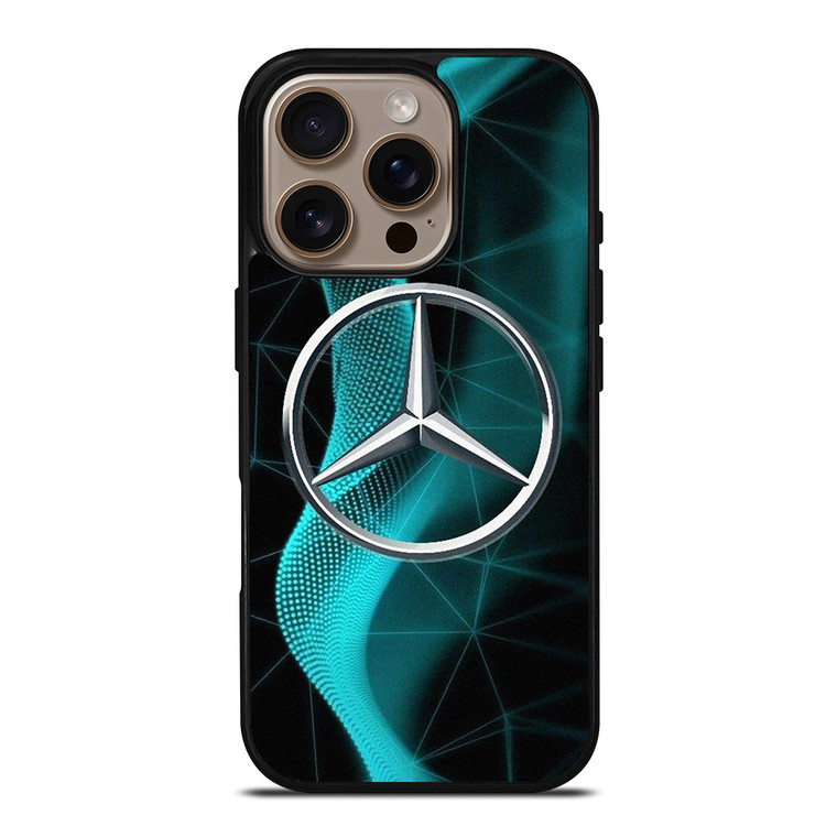 MERCEDES BENZ POLYGONAL LOGO iPhone 16 Pro Case Cover MERCEDES BENZ POLYGONAL LOGO iPhone 16 Pro Case Cover