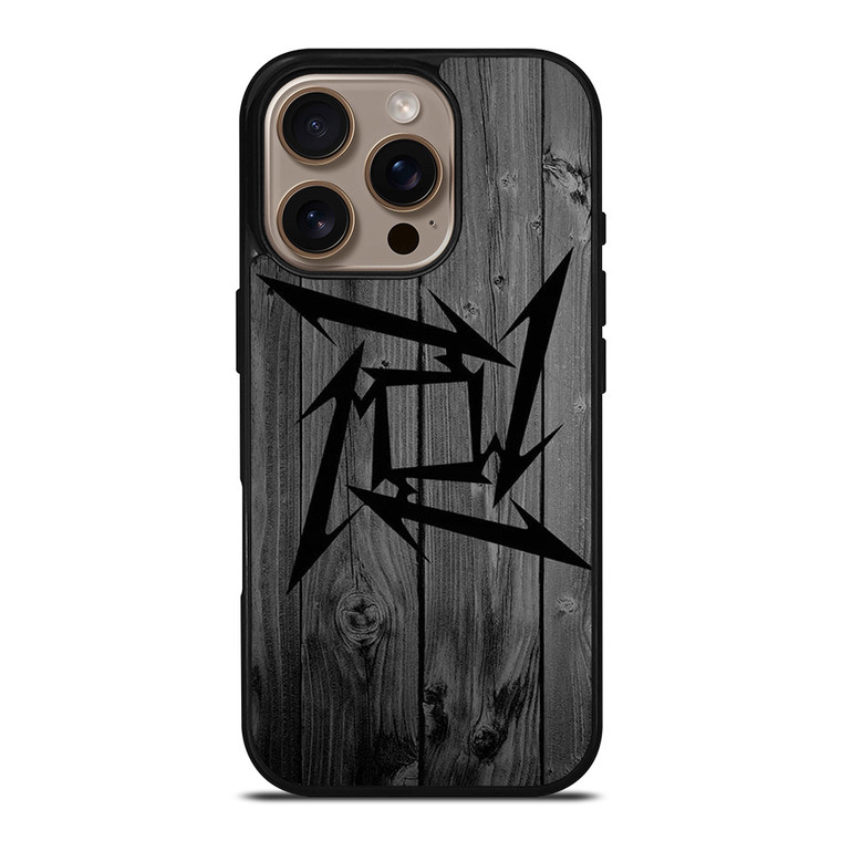 METALLICA METAL BAND WOOD ICON iPhone 16 Pro Case Cover METALLICA METAL BAND WOOD ICON iPhone 16 Pro Case Cover