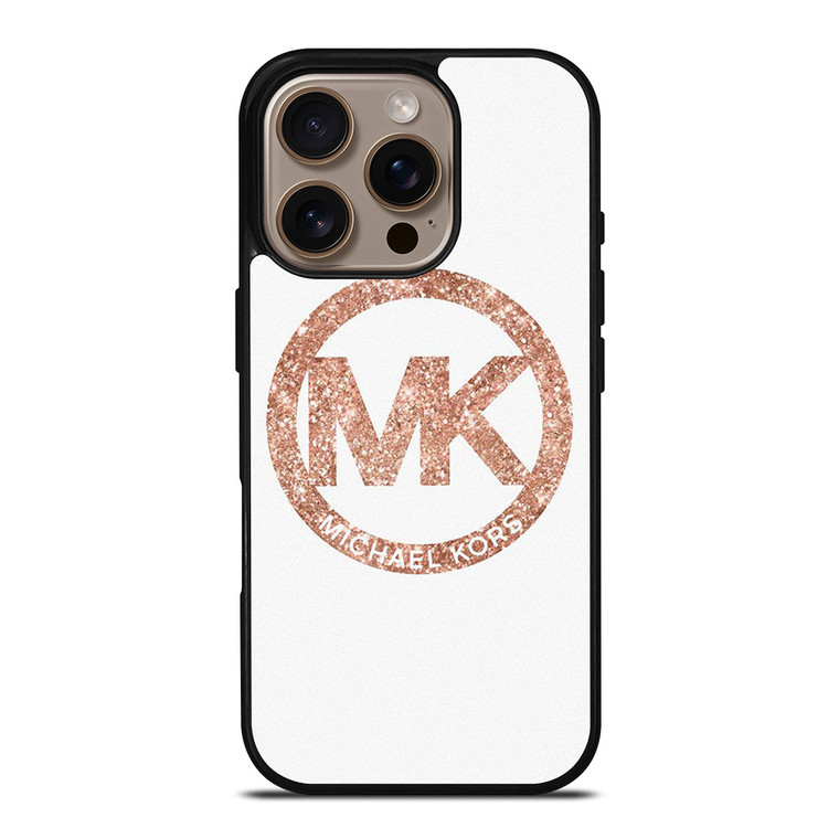 MICHAEL KORS PINK SPARKLING iPhone 16 Pro Case Cover