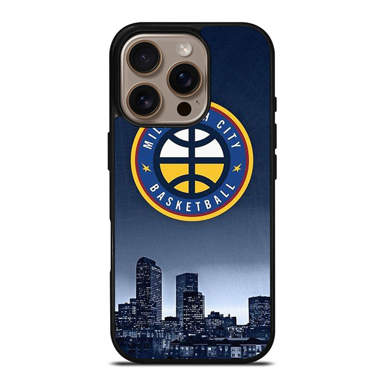 MILE HIGH CITY BASKETBALL iPhone 16 Pro Case Cover MILE HIGH CITY BASKETBALL iPhone 16 Pro Case Cover
