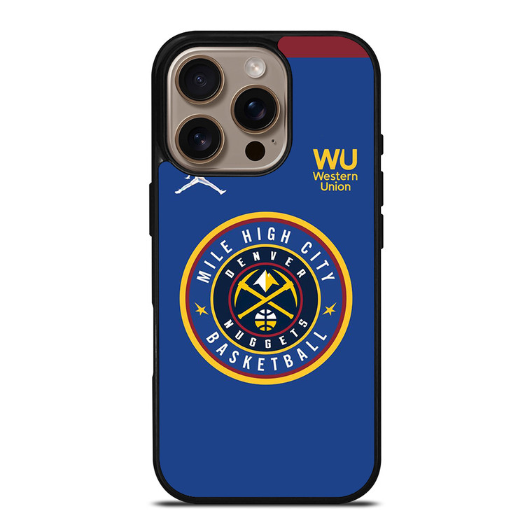MILE HIGH CITY DENVER NUGGETS LOGO iPhone 16 Pro Case Cover MILE HIGH CITY DENVER NUGGETS LOGO iPhone 16 Pro Case Cover