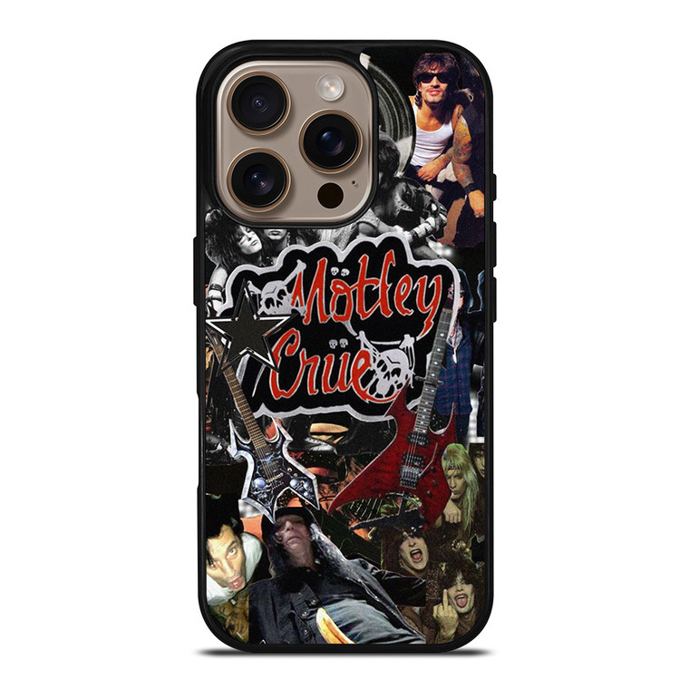 MOTLEY CRUE METAL BAND COLLAGE iPhone 16 Pro Case Cover MOTLEY CRUE METAL BAND COLLAGE iPhone 16 Pro Case Cover