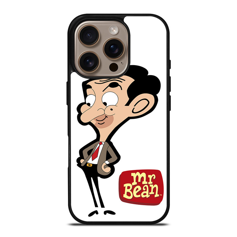 MR BEAN CARTOON LOGO iPhone 16 Pro Case Cover MR BEAN CARTOON LOGO iPhone 16 Pro Case Cover