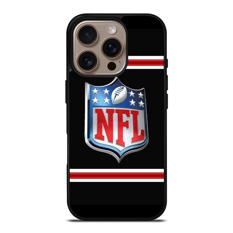 NATIONAL FOOTBALL LEAGUE NFL STRIPE EMBLEM iPhone 16 Pro Case Cover NATIONAL FOOTBALL LEAGUE NFL STRIPE EMBLEM iPhone 16 Pro Case Cover