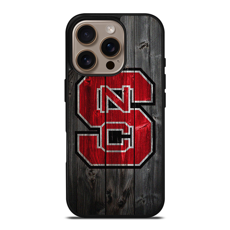 NC STATE WOLFPACK FOOTBALL WOOD LOGO iPhone 16 Pro Case Cover NC STATE WOLFPACK FOOTBALL WOOD LOGO iPhone 16 Pro Case Cover