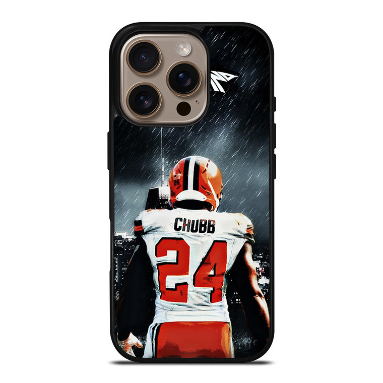 NICK CHUBB CLEVELAND BROWNS iPhone 16 Pro Case Cover NICK CHUBB CLEVELAND BROWNS iPhone 16 Pro Case Cover