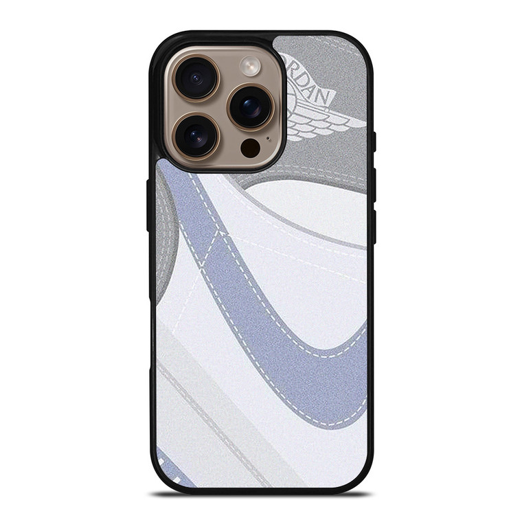 NIKE AIR JORDAN 1 HIGH GREY iPhone 16 Pro Case Cover NIKE AIR JORDAN 1 HIGH GREY iPhone 16 Pro Case Cover