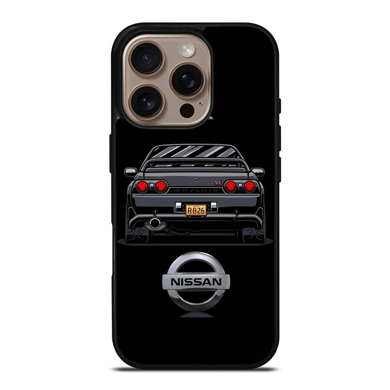 NISSAN GTR VECTOR EMBLEM iPhone 16 Pro Case Cover