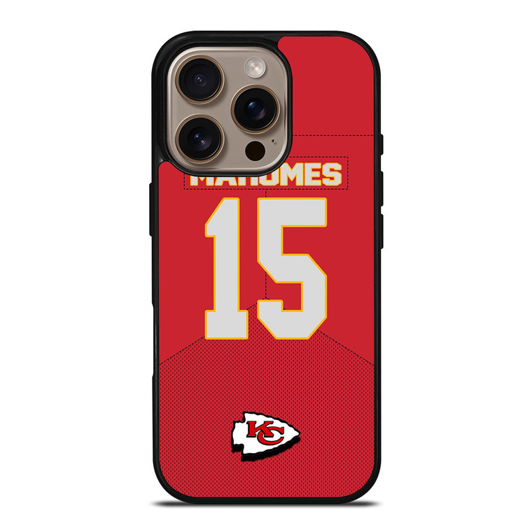 PATRICK MAHOMES KANSAS CITY CHIEFS NFL iPhone 16 Pro Case Cover