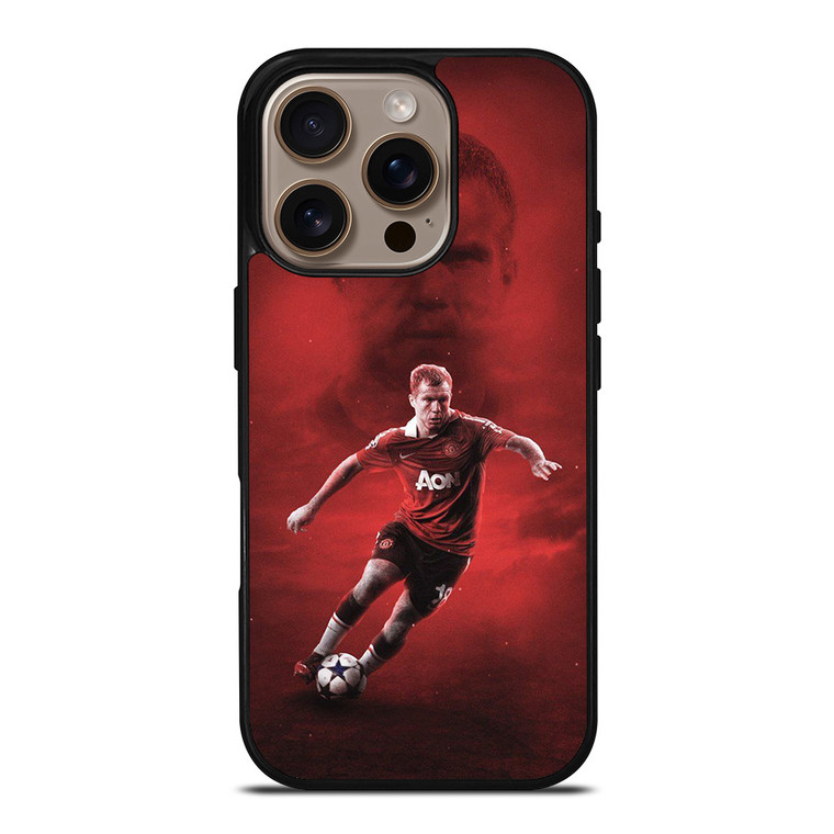 PAUL SCHOLES MANCHESTER UNITED iPhone 16 Pro Case Cover