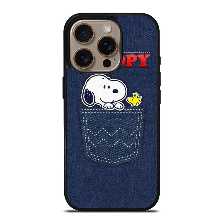 PEANUTS SNOOPY DOG JEANS iPhone 16 Pro Case Cover