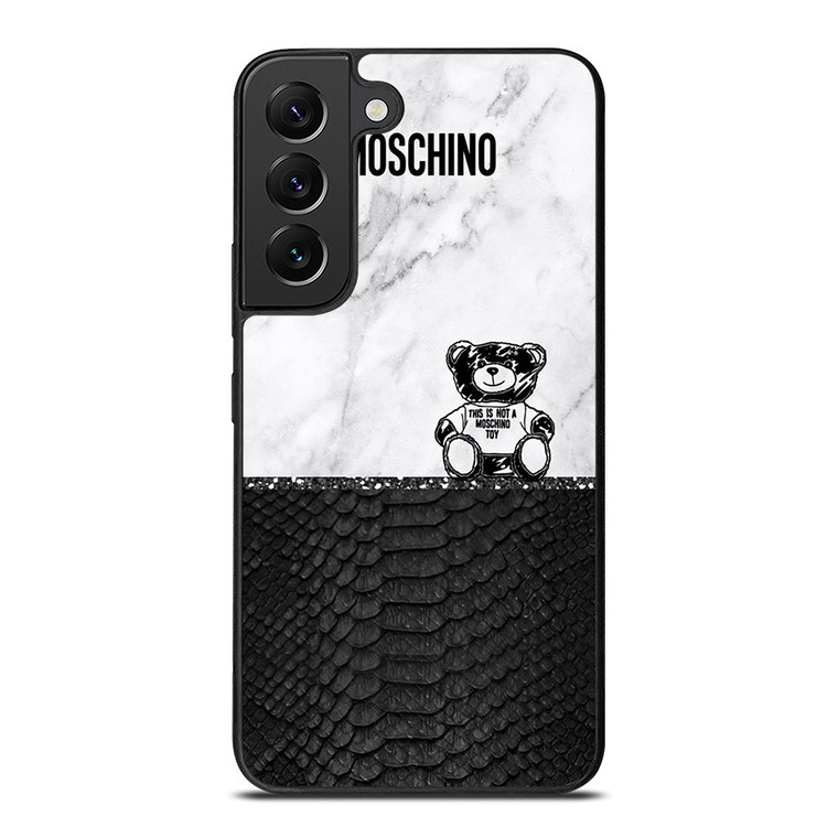 MOSCHINO TOY SNAKE SKIN  Samsung Galaxy S22 Plus Case Cover