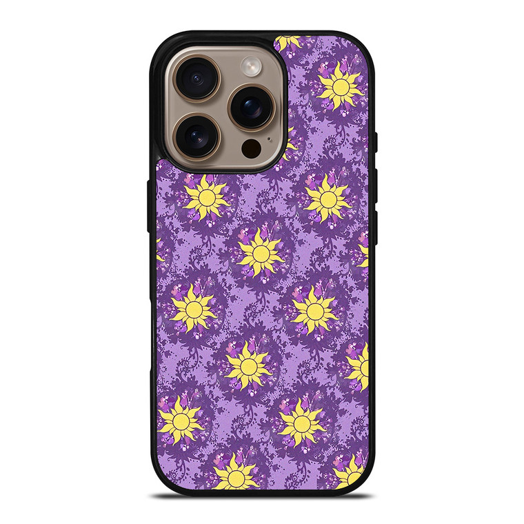 RAPUNZEL TANGLED SUN PATTERN iPhone 16 Pro Case Cover