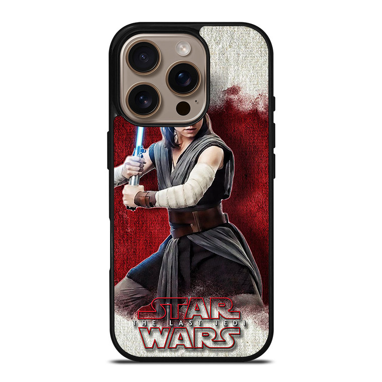 REY STAR WARS THE LAST JEDI iPhone 16 Pro Case Cover