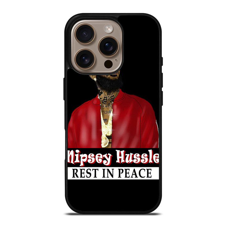 RIP KING NIPSEY HUSSLE iPhone 16 Pro Case Cover