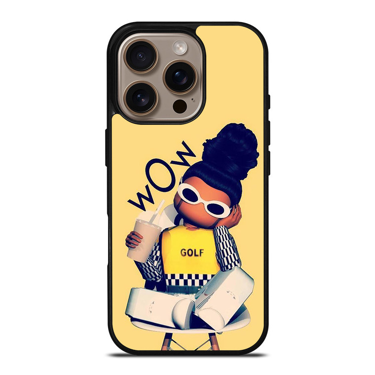 ROBLOX GIRL GOLF WANG iPhone 16 Pro Case Cover