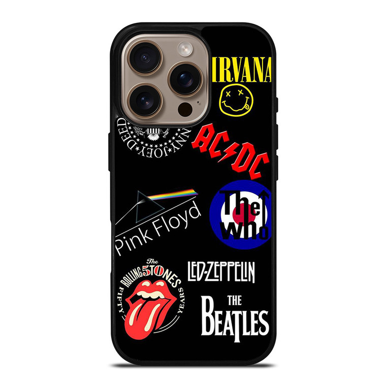ROCK BAND LEGEND LOGO iPhone 16 Pro Case Cover