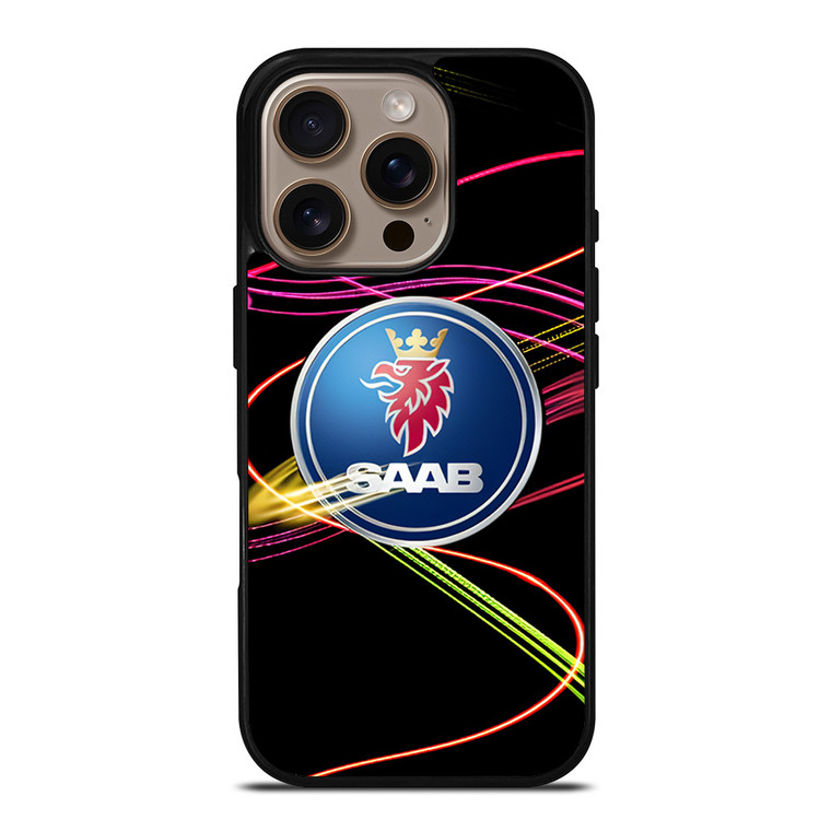 SAAB AB AEROSPACE EMBLEM iPhone 16 Pro Case Cover