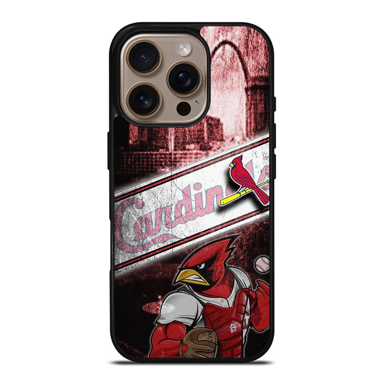 SAINT LOUIS CARDINALS BASEBALL TEAM iPhone 16 Pro Case Cover
