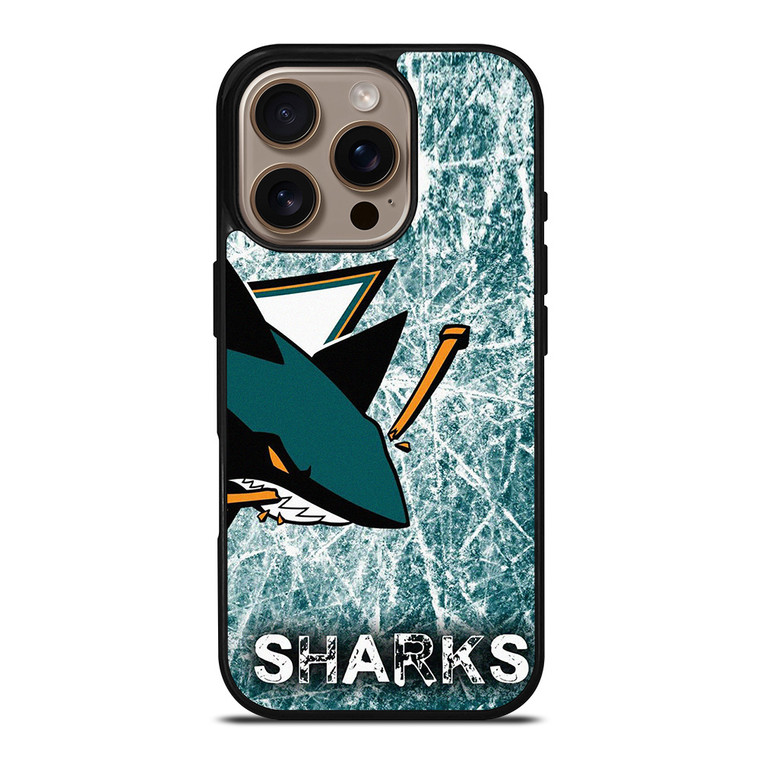 SAN JOSE SHARKS ICE HOCKEY TEAM iPhone 16 Pro Case Cover