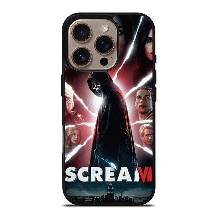 SCREAM 6 HORROR MOVIES iPhone 16 Pro Case Cover