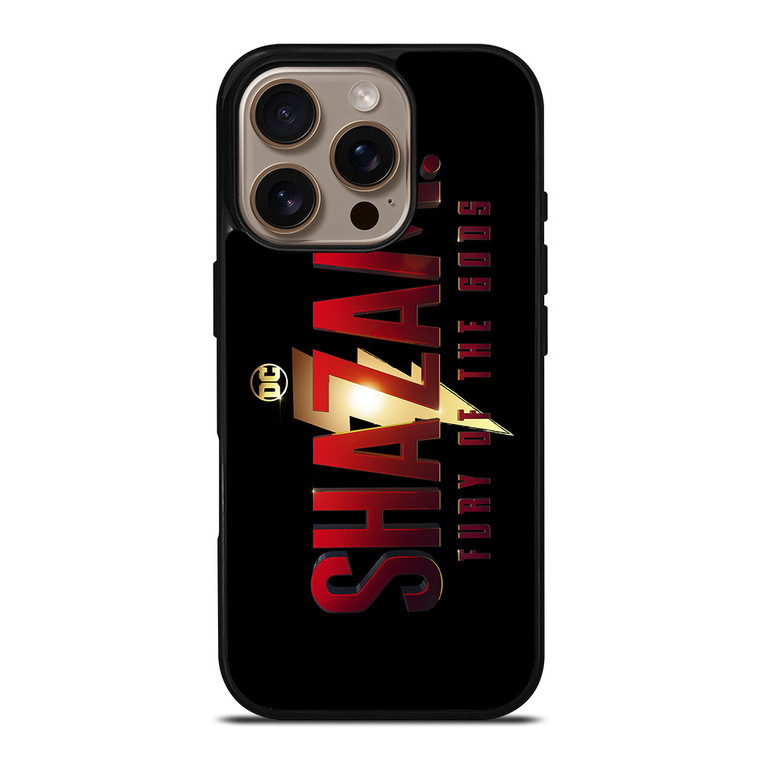 SHAZAM FURY OF THE GODS LOGO iPhone 16 Pro Case Cover