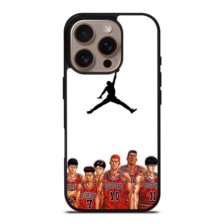 SLAM DUN ANIME AIR JORDAN iPhone 16 Pro Case Cover