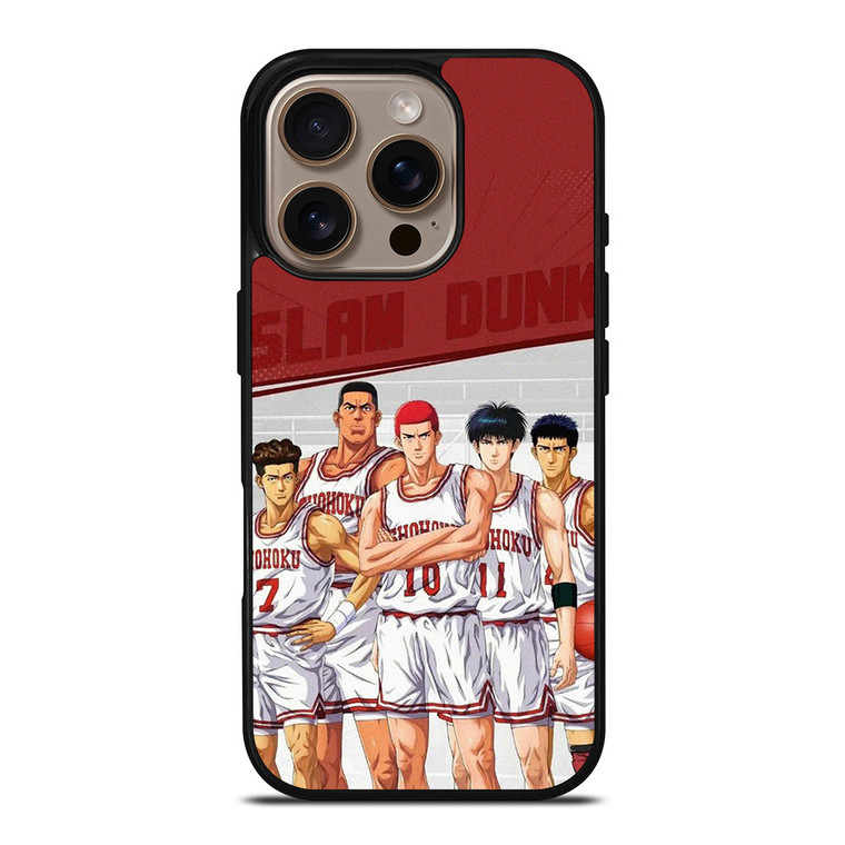 SLAM DUNK SHOHOKU HIGH ANIME iPhone 16 Pro Case Cover