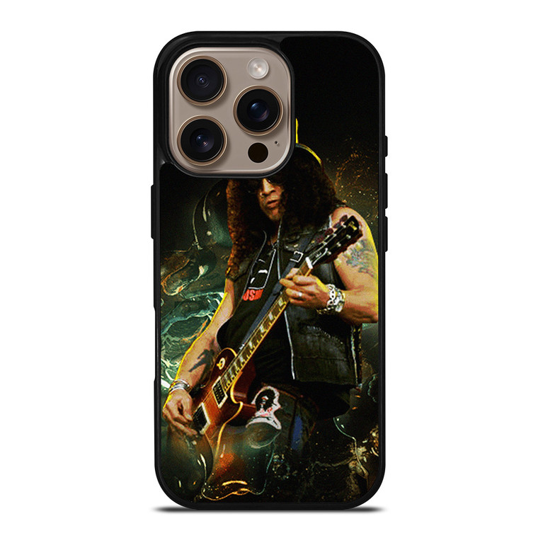 SLASH SAUL HUDSON G N R iPhone 16 Pro Case Cover