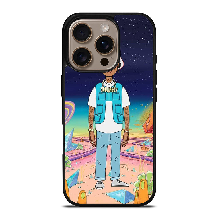 SOULJA BOY RAPPER CARTOON iPhone 16 Pro Case Cover