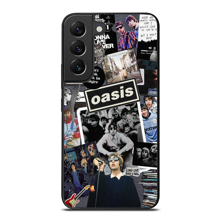 OASIS ROCK BAND COLLAGE  Samsung Galaxy S22 Plus Case Cover OASIS ROCK BAND COLLAGE  Samsung Galaxy S22 Plus Case Cover