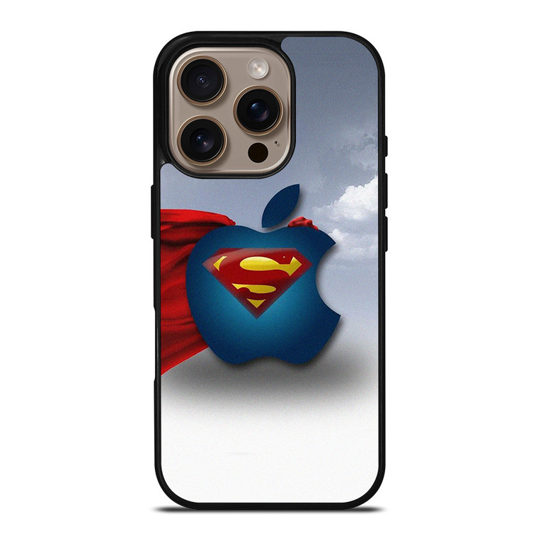 SUPERMAN APPLE LOGO iPhone 16 Pro Case Cover SUPERMAN APPLE LOGO iPhone 16 Pro Case Cover