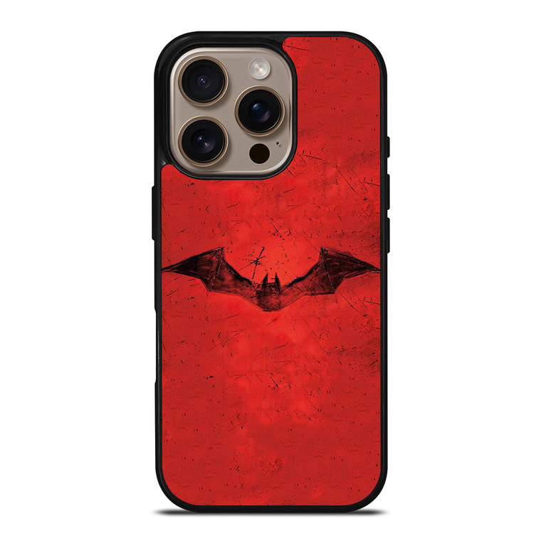 THE BATMAN RED LOGO iPhone 16 Pro Case Cover