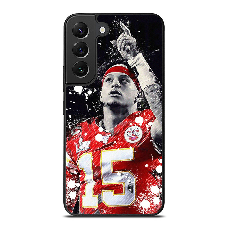 PATRICK MAHOMES KANSAS CITY CHIEF ART  Samsung Galaxy S22 Plus Case Cover