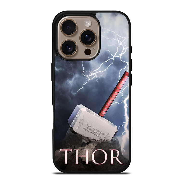 THOR HAMMER MARVEL iPhone 16 Pro Case Cover