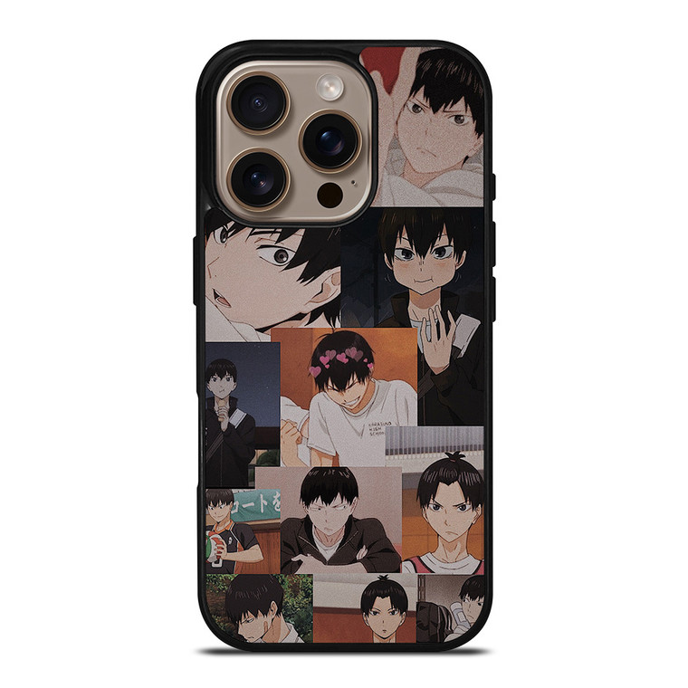 TOBIO KAGEYAMA HAIKYUU ANIME COLLAGE iPhone 16 Pro Case Cover