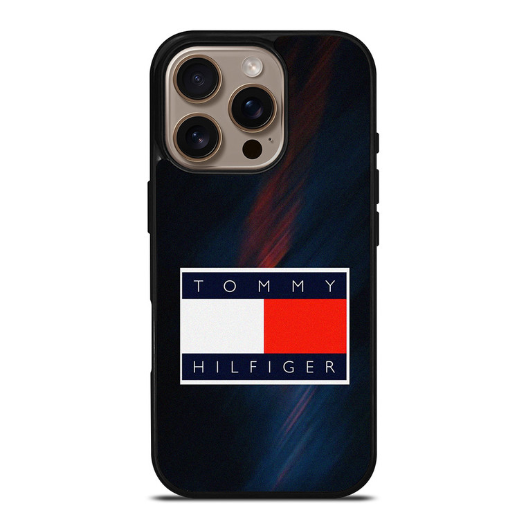 TOMMY HILFIGER BADGE LOGO iPhone 16 Pro Case Cover TOMMY HILFIGER BADGE LOGO iPhone 16 Pro Case Cover