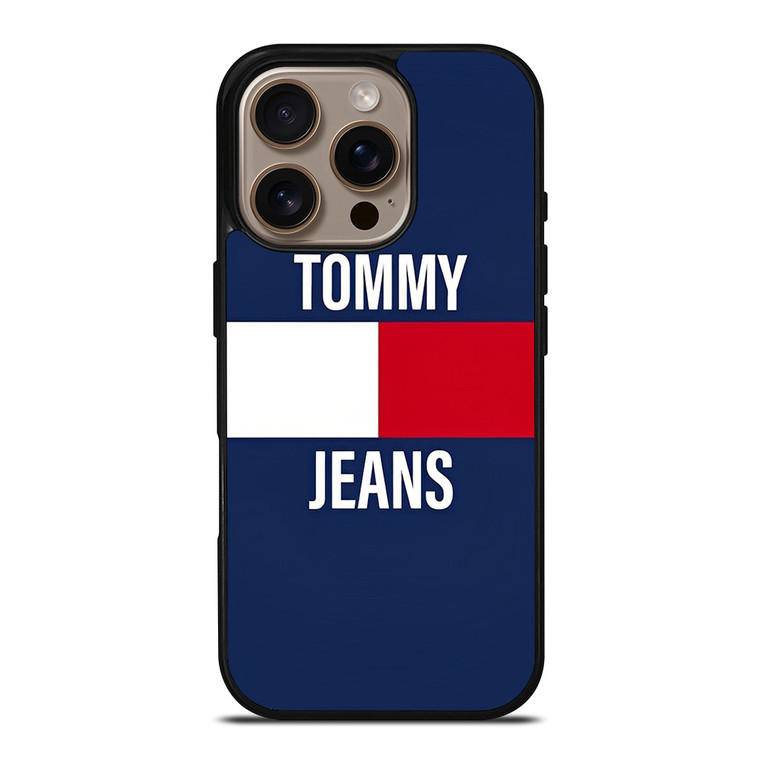 TOMMY HILFIGER JEANS iPhone 16 Pro Case Cover TOMMY HILFIGER JEANS iPhone 16 Pro Case Cover