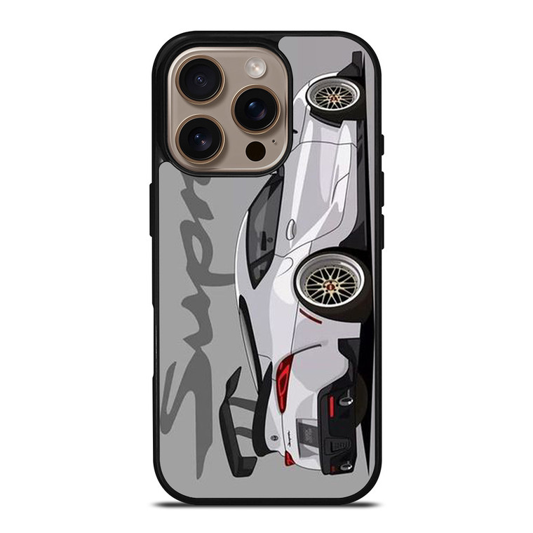 TOYOTA SUPRA VECTOR LOGO iPhone 16 Pro Case Cover