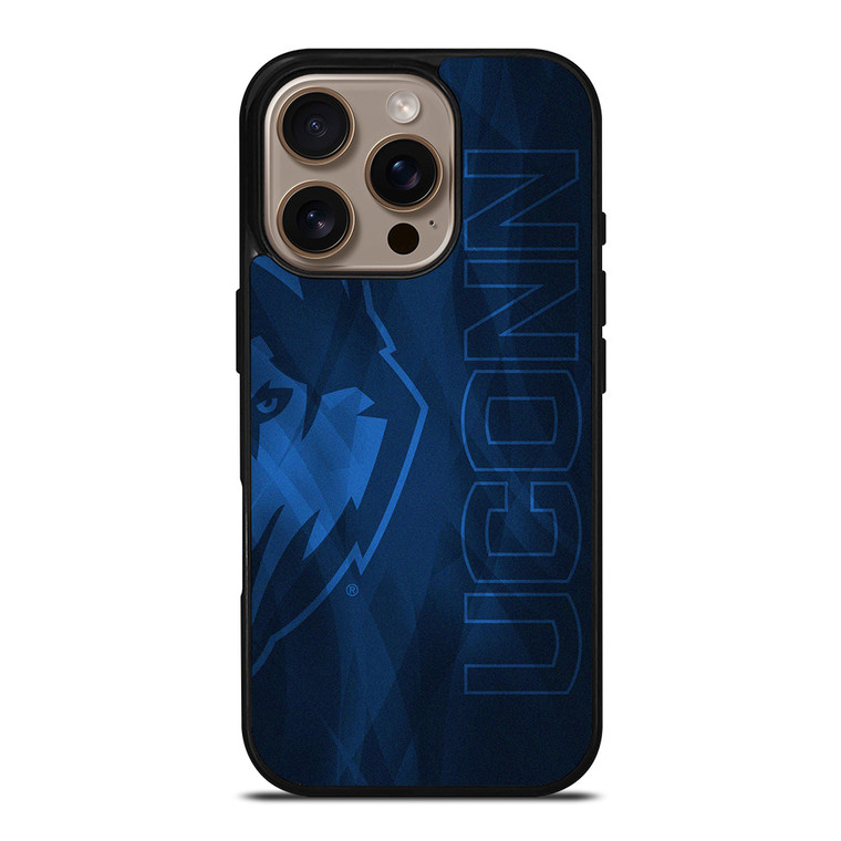 UCONN HUSKIES LOGO BASKETBALL TEAM iPhone 16 Pro Case Cover