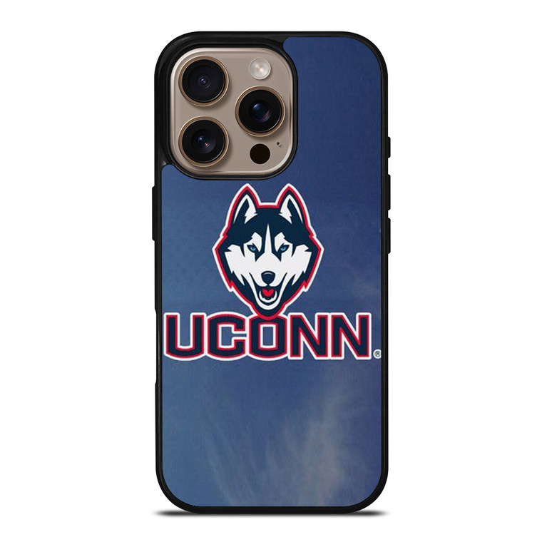 UCONN HUSKIES SYMBOL iPhone 16 Pro Case Cover