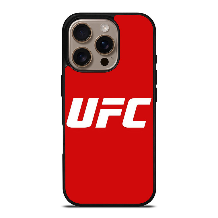 UFC FIGHTING RED LOGO iPhone 16 Pro Case Cover