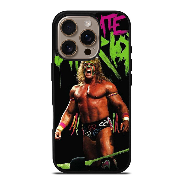 ULTIMATE WARRIOR WRESTLER WWE iPhone 16 Pro Case Cover