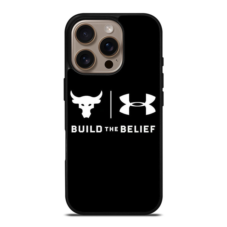 UNDER ARMOUR THE ROCK PROJECT iPhone 16 Pro Case Cover UNDER ARMOUR THE ROCK PROJECT iPhone 16 Pro Case Cover