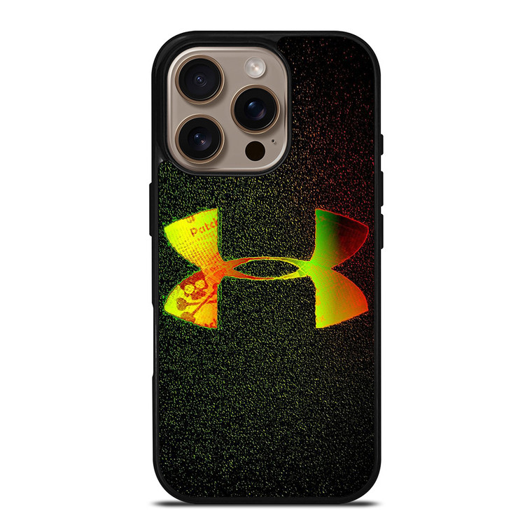 UNDER ARMOUR YELLOW LOGO iPhone 16 Pro Case Cover